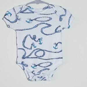 Rosie Pope Anchor Nautical Bodysuit Onesie 3-6m